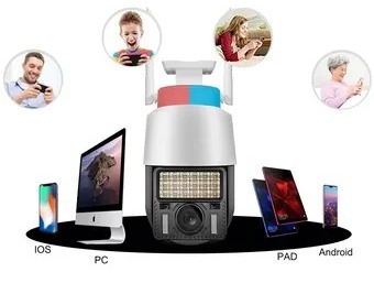 Miniatura 3 de Cámara De Seguridad V380 Pro Wifi C166-X